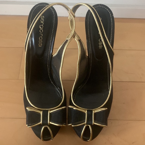 Sergio Rossi Peep Toe Heel - Picture 4 of 6